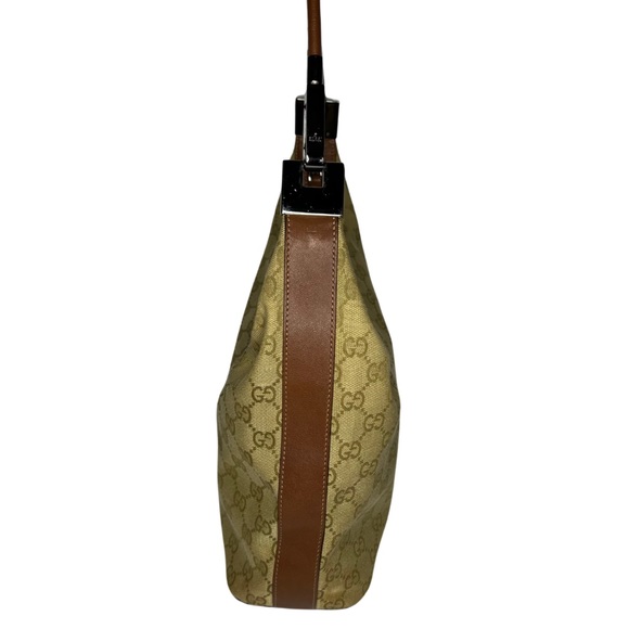 Gucci | Authentic Vintage Signature Monogram Hobo Shoulder Bag Y2K Style - Picture 8 of 17